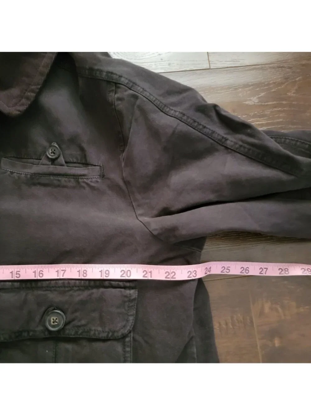 Free People Harley Jacket Denim Utility Streetwear Layering Vintage Womens XL - Picture 4 of 7